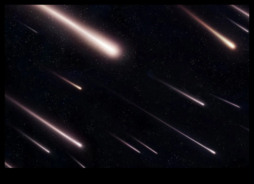 סופות ברד שמיימיות: מטאורואידים בתחזית מזג האוויר הגלקטית