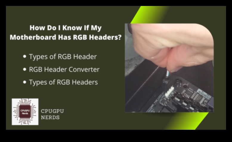 הדלק את המחשב שלך עם לוח האם RGB Headers 5 כותרות RGB של לוח אם: חיבור ושליטה בתאורה שלך