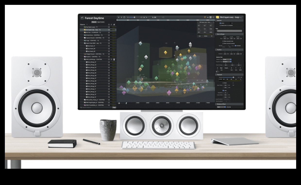 נופי סאונד מרחביים: אלקטרוניקה לאודיו תלת מימד וחוויות אודיו מרחביות