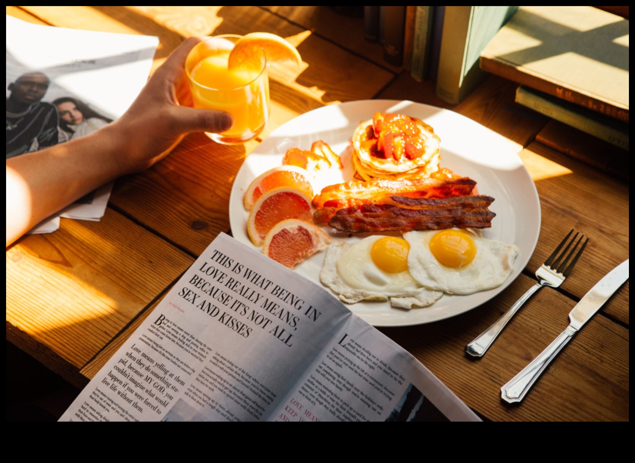 טקס הבוקר של ארוחת הבוקר 4 טקסי בוקר: להתחיל את היום עם ארוחת בוקר מאוזנת