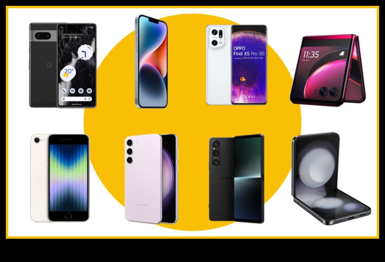 בחירות חכמות: הטלפונים הסלולריים המובילים של השנה